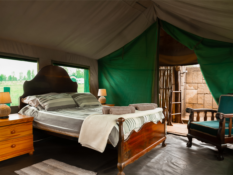Bedroom in Tent